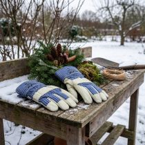 Artikel Kixx Winterhandschuhe Gr.10 Blau, Beige