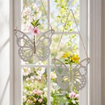 Artikel Schmetterling mit Reagenzglas zum Hängen 19x24cm 3St