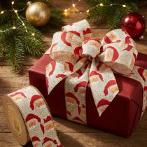 Artikel Dekoband Nikolaus Weihnachtsmann Dekoband 60mm 10m