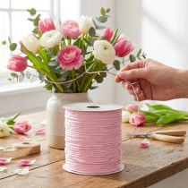 Artikel Draht umwickelt 50m Rosa