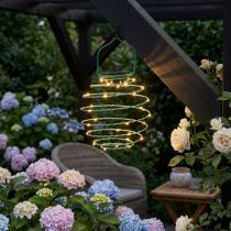 Artikel Solar Gartenleuchte Grün 22cm mit 25LEDs Warmweiß