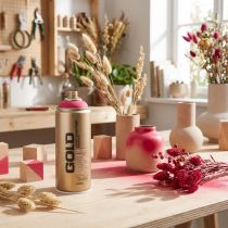 Artikel Farbspray Raspberry für Oberflächen und Deko Montana Gold Rot 400ml