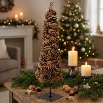 Artikel Zapfenbaum Weihnachtsbaum Zapfen Deko Natur 14×50cm