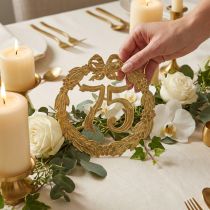 Artikel Jubiläumszahl 75 in Gold