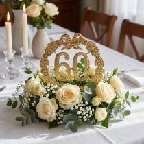 Artikel Jubiläumszahl 60 in Gold