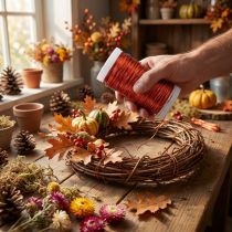Artikel Dekorativer Basteldraht für kreative Herbstdekorationen