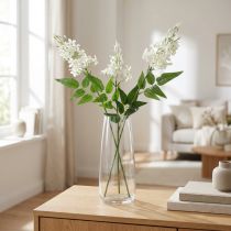 Artikel Blütenzweig Phlox Künstliche Blumen Weiß 78cm 3St