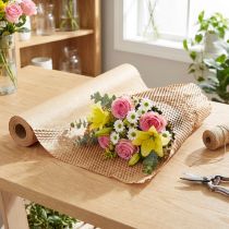 Artikel Wabenpapier Natur Braun Einschlagpapier B50,5cm L2500cm