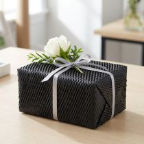 Artikel Wabenpapier Schwarz Einschlagpapier B50,5cm L2500cm
