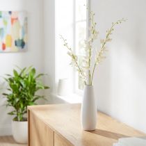 Artikel Künstliche Orchideen Zweig creme weiße Blüten L90cm 2St