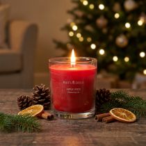 Artikel Duftkerze im Glas Duftkerze Weihnachten Apple Spice H8cm