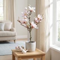 Artikel Künstlicher Magnolienbaum Rosa 74cm Kunstblume Deko