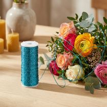 Artikel Bouilloneffektdraht Ø0,30mm 140m Türkis Dekodraht Schmuck Bastelmaterial