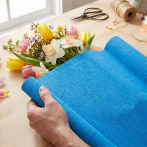 Artikel Floristenkrepp Krepppapier für Floristik Blau 50×250cm 5St