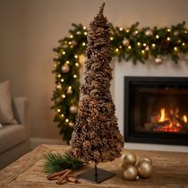 Artikel Zapfen Tischweihnachtsbaum Zapfenbaum Natur 16×60cm