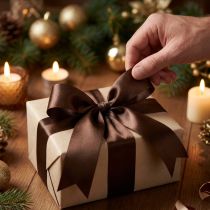 Artikel Geschenkband breit Taftband edel glänzend 40mm 50m