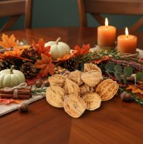 Artikel Walnüsse Naturprodukt für Tischdeko und DIY Walnüsse Natur 4-5cm 300g