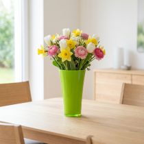 Artikel Vase „Fizzy“ Ø14,6cm H21cm Apfelgrün 1 St