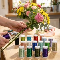 Artikel Basteldraht für Floristik Deko Schmuck Verzierungen vielseitig einsetzbar