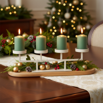 Artikel Kerzenständer modern mit vier Kerzentellern 47cm