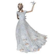 Artikel Figur Frau Vogel Kunstvoll gestaltete Deko Skulptur für zeitloses Design 41cm