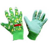 Kixx Frauenhandschuhe Größe 8 Grün mit Motiv