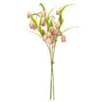 Artikel Kunstblume Schachblume filigrane Deko für Wohnräume 60cm 3St