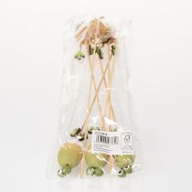 Artikel Frosch Gartenstecker zur Dekoration von Pflanzenkübeln im Frühjahr oder Sommer 34cm 6 St