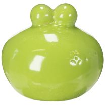 Artikel Frosch Dekofigur süße Keramik Figur für Wohnzimmer Tischdeko 18cm