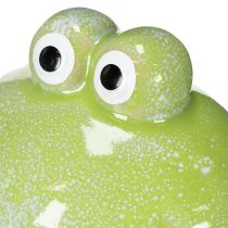 Artikel Deko Frosch Tierfigur aus Keramik für Wohnzimmer Deko und Schreibtischgestaltung 10cm 2St
