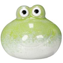 Artikel Deko Frosch Tierfigur aus Keramik für Wohnzimmer Deko und Schreibtischgestaltung 10cm 2St