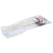 Artikel Frühlingsdeko Blumenstecker Holz Vogel Deko 7×10cm 12 St