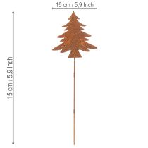 Artikel Gartenstecker Edelrost Hirsch Deko Stern Tanne H10/15cm 3 St