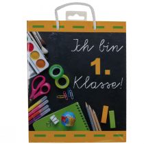 Artikel Geschenktüte Schulanfang, Geschenktüte Einschulung 19×23×8cm