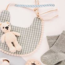 Artikel Geschenktasche Baby Junge Ideal für Babygeschenke zur Geburt 23cm 2St