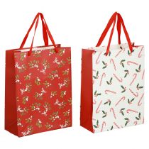 Artikel Geschenktüten Weihnachten groß Geschenktasche Präsentbeutel 26×32×10cm 2St