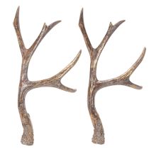 Artikel Deko Geweih künstlich Rustikaler Weihnachtsschmuck 29cm 2St