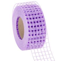 Artikel Gitterband lila 4,5 cm Dekoband Rolle für kreative Bastelarbeiten 10m