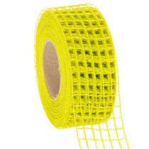 Artikel Netzband gelb 4,5 cm Geschenkband für kreative Dekoration
