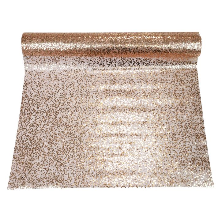Artikel Tischläufer Weihnachten Rose Gold Tischband 48×450cm