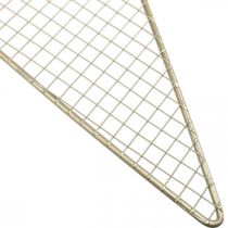 Artikel Metallstern Maschen Deko Stern Metall Deko Gold Ø57cm
