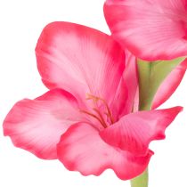 Artikel Künstliche Gladiole mit dekorativen Blüten 88cm