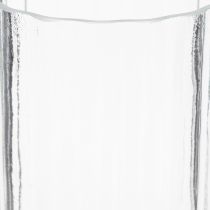 Artikel Vase Einzigartige Streifen Struktur Modernes Design 19cm