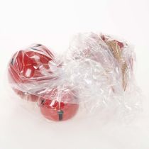 Artikel Rote Metallglocken im 3er-Set Dekoration 14/12/8cm