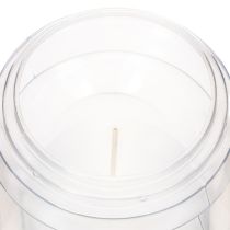 Artikel Grabkerze Windlicht mit schwarzem Deckel 23cm