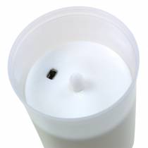 Artikel LED Grablicht Weiß, Warmweiß Timer Batteriebetrieben Ø6,8 H12,2cm