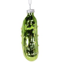 Artikel Glas-Weihnachtsgurke Christbaumschmuck zum Aufhängen 7cm 4St