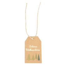 Artikel Geschenkanhänger Weihnachten Papier Schöne Weihnachten 8cm 36St