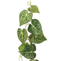 Artikel Hängepflanze künstliche Efeutute Kunstpflanze Grün 115cm