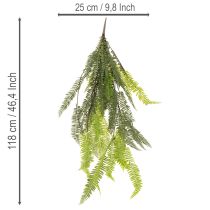 Artikel Farn künstlich Dekorativer Farnzweig zum Stecken und Hängen 118cm